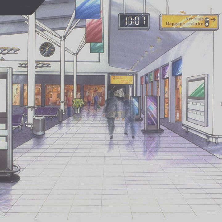 Airport sketch